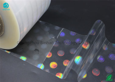 Anti Fake BOPP Holograficzny elastyczny papier do pakowania Cig wielokrotnego wytłaczania 21 grubości mikronów